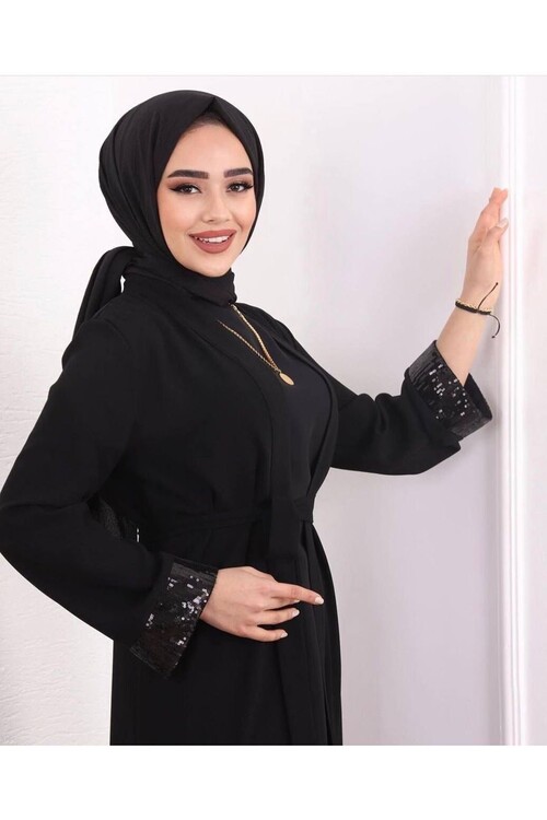 Modatalika Yeni sezon Kadın Ferace Abaya