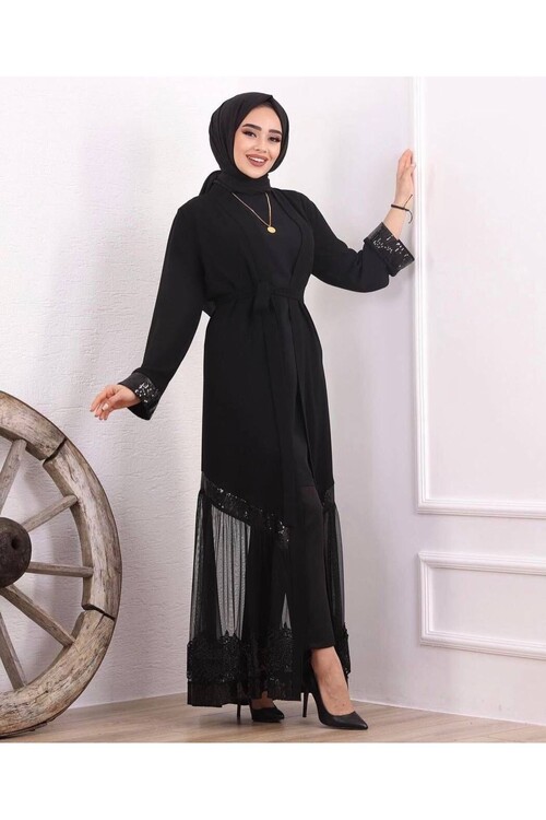 Modatalika Yeni sezon Kadın Ferace Abaya