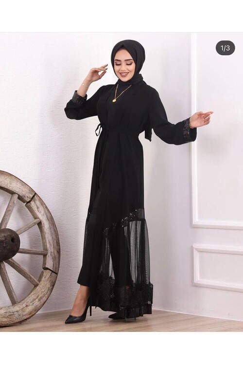Modatalika Yeni sezon Kadın Ferace Abaya