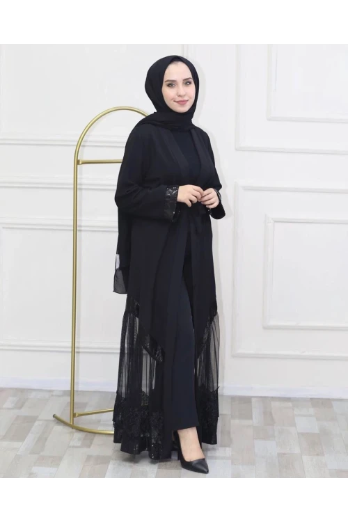 Modatalika Yeni sezon Kadın Ferace Abaya