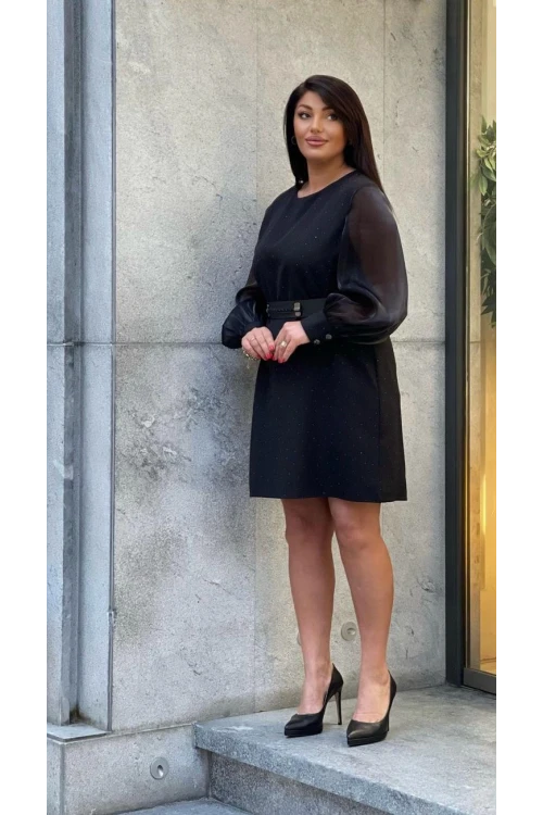 Trend Kadın Büyük Beden Elbise Kırmızıyla Cesur, Siyahla Asil: Seçim Sizin!